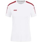 JAKO Shirt Power korte mouw Wit/Rood Artikelnummer: 4223