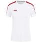 JAKO Shirt Power korte mouw Wit/Rood Artikelnummer: 4223