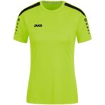 JAKO Shirt Power korte mouw Fluogroen/Zwart Artikelnummer: 4223