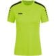 JAKO Shirt Power korte mouw Fluogroen/Zwart Artikelnummer: 4223