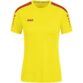 JAKO Shirt Power korte mouw Citroen/Rood Artikelnummer: 4223