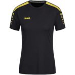 JAKO Shirt Power korte mouw zwart/citroen Artikelnummer: 4223