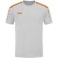 JAKO Shirt Power korte mouw zachtgrijs/fluo oranje Artikelnummer: 4223