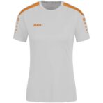 JAKO Shirt Power korte mouw zachtgrijs/fluo oranje Artikelnummer: 4223