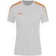 JAKO Shirt Power korte mouw zachtgrijs/fluo oranje Artikelnummer: 4223