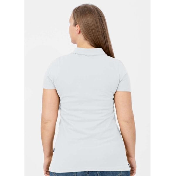 C6321_000_D_M02 JAKO Polo Organic Stretch Wit Artikelnummer: C6321