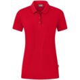 JAKO Polo Organic Stretch Rood Artikelnummer: C6321