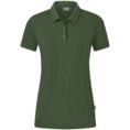 JAKO Polo Organic Stretch Olijf Artikelnummer: C6321