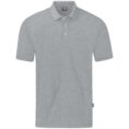 JAKO Polo Organic Stretch Lichtgrijs gemeleerd Artikelnummer: C6321