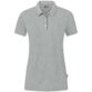 JAKO Polo Organic Stretch Lichtgrijs gemeleerd Artikelnummer: C6321
