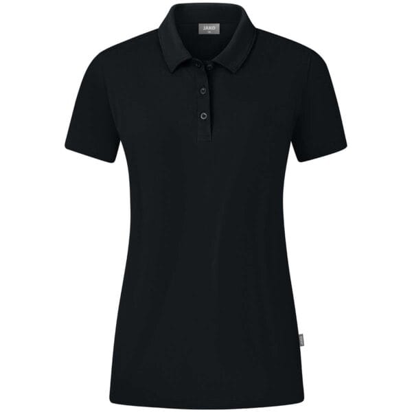 C6321_800_D JAKO Polo Organic Stretch Zwart Artikelnummer: C6321
