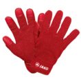 JAKO Spelershandschoenen fleece Rood Artikelnummer: 1232