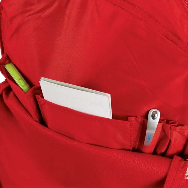 1850_01_P02 JAKO Rugzak Classico Rood Artikelnummer: 1850