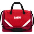 JAKO Sporttas Iconic met bodemvak rood/wijnrood Artikelnummer: 2024