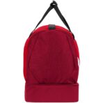 JAKO Sporttas Iconic met bodemvak rood/wijnrood Artikelnummer: 2024