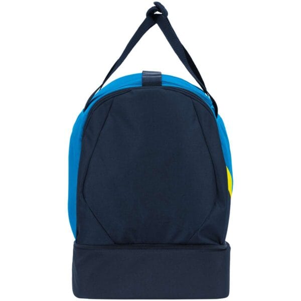 2024_404_P02 JAKO Sporttas Iconic met bodemvak JAKO-blauw/marine/fluogeel Artikelnummer: 2024