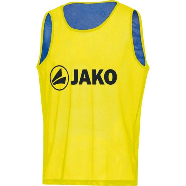 JAKO Omkeerbare overgooier fluogeel/royal Artikelnummer: 2618