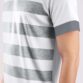 JAKO Shirt Celtic Melange korte mouw wit/steengrijs Artikelnummer: 4214