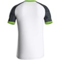 JAKO Shirt Iconic korte mouw wit/zwart/fluogroen Artikelnummer: 4224