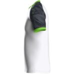 JAKO Shirt Iconic korte mouw wit/zwart/fluogroen Artikelnummer: 4224