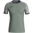 JAKO Shirt Iconic korte mouw mintgroen/zachtgrijs/antra light Artikelnummer: 4224