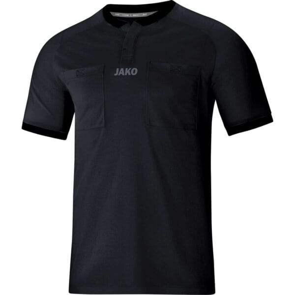 4271_08 JAKO Scheidsrechtershirt korte mouw Zwart Artikelnummer: 4271