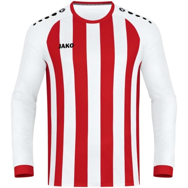 JAKO Shirt Inter lange mouw wit/sportrood Artikelnummer: 4315
