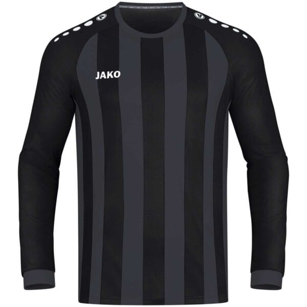 4315_801 JAKO Shirt Inter lange mouw zwart/antraciet Artikelnummer: 4315