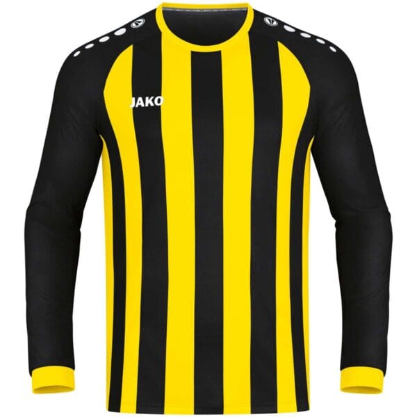 4315_803 JAKO Shirt Inter lange mouw zwart/citroen Artikelnummer: 4315