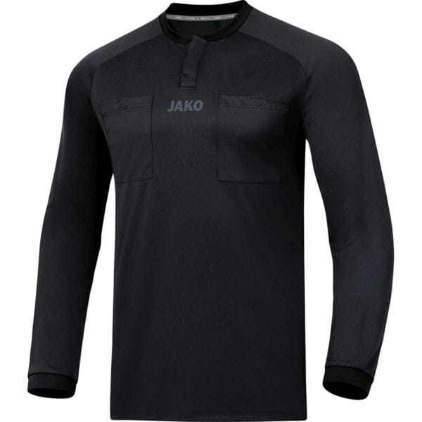 4371_08 JAKO Scheidsrechtershirt lange mouw Zwart Artikelnummer: 4371