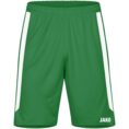 JAKO Short Power Sportgroen/wit Artikelnummer: 4423