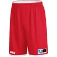 JAKO Reversible short Change 2.0 rood/wit Artikelnummer: 4451