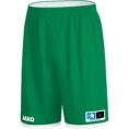 JAKO Reversible short Change 2.0 sportgroen/wit Artikelnummer: 4451