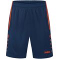 JAKO Short Allround Navy/Flame Artikelnummer: 4499