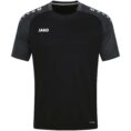 JAKO T-shirt Performance zwart/antra light Artikelnummer: 6122