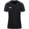 JAKO T-shirt Performance zwart/antra light Artikelnummer: 6122