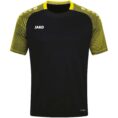 JAKO T-shirt Performance zwart/zachtgeel Artikelnummer: 6122