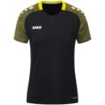 JAKO T-shirt Performance zwart/zachtgeel Artikelnummer: 6122