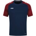 JAKO T-shirt Performance marine/rood Artikelnummer: 6122
