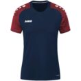 JAKO T-shirt Performance marine/rood Artikelnummer: 6122