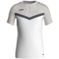 JAKO T-shirt Iconic wit/zachtgrijs/antra light Artikelnummer: 6124