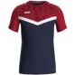 JAKO T-shirt Iconic marine/chillrood Artikelnummer: 6124