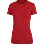 JAKO T-shirt Premium Basics Rood gemeleerd Artikelnummer: 6129