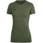 JAKO T-shirt Premium Basics Kaki gemeleerd Artikelnummer: 6129