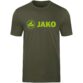 JAKO T-Shirt Promo kaki/fluogroen Artikelnummer: 6160