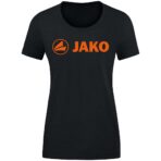 JAKO T-Shirt Promo zwart gemeleerd/fluo oranje Artikelnummer: 6160
