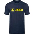 JAKO T-Shirt Promo marine gemeleerd/fluo citroen Artikelnummer: 6160