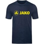 JAKO T-Shirt Promo marine gemeleerd/fluo citroen Artikelnummer: 6160