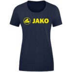 JAKO T-Shirt Promo marine gemeleerd/fluo citroen Artikelnummer: 6160