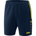 JAKO Short Competition 2.0 Marine/fluogeel Artikelnummer: 6218